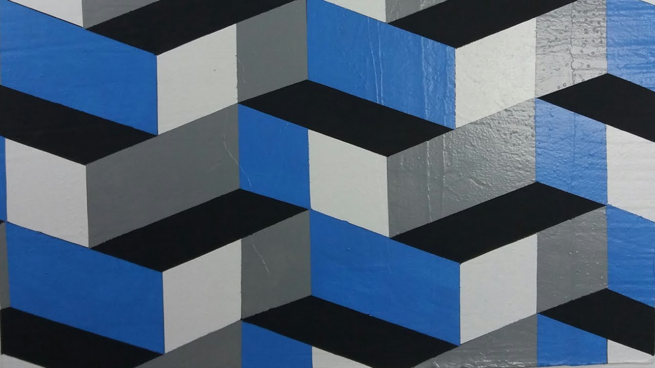 Pintura Decorativa 3D, Fácil de fazer