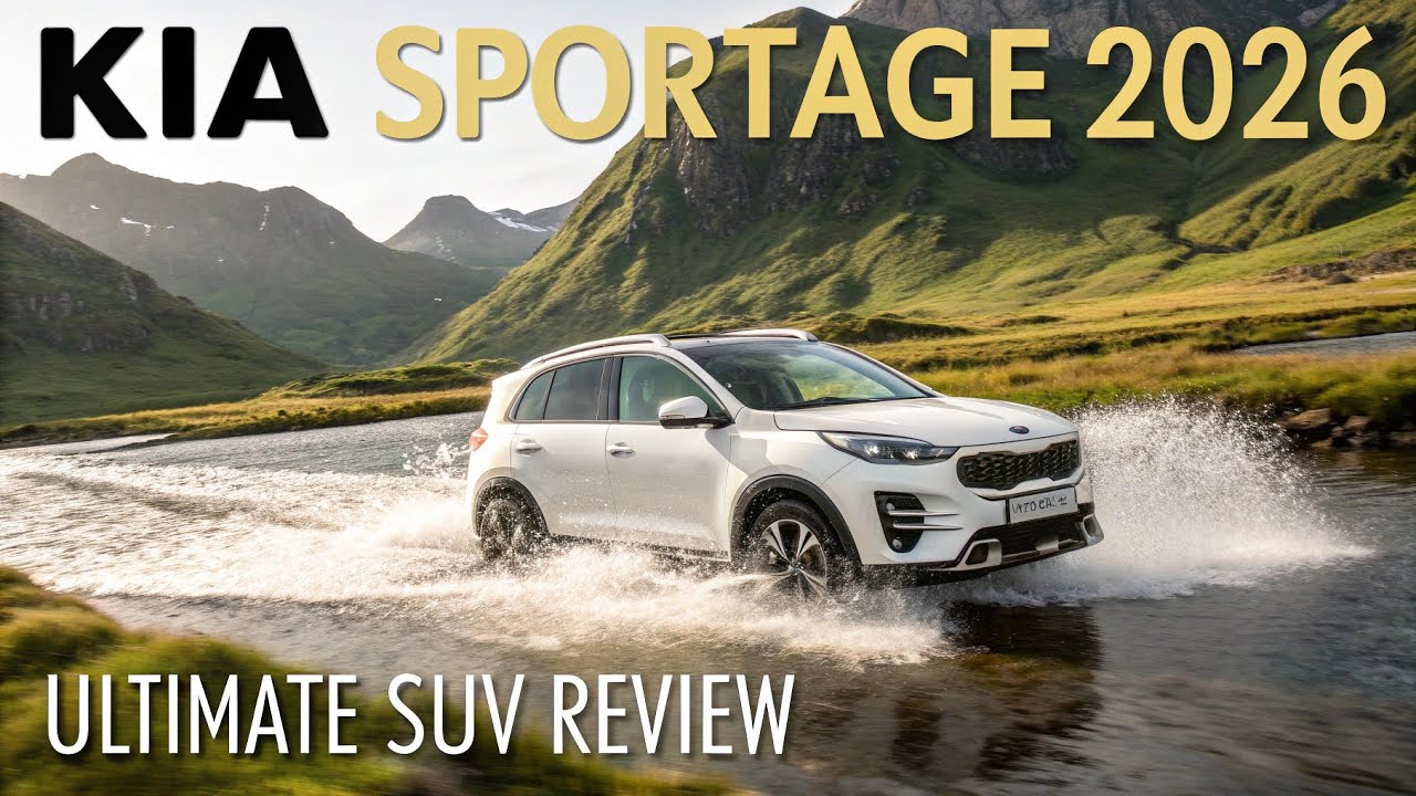 KIA Sportage 2026 — новое поколение легендарного кроссовера