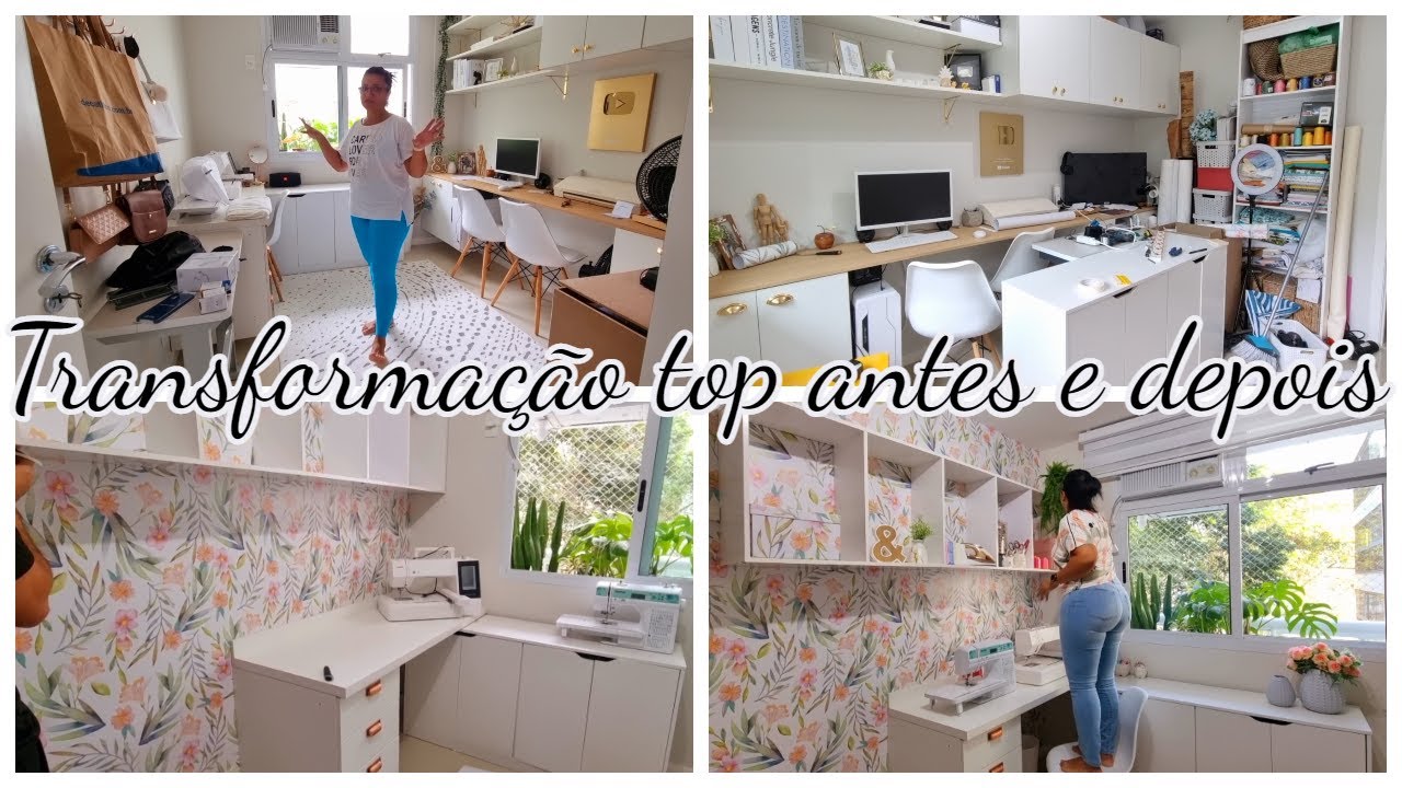 TRANSFORMAÇÃO TOP | UM DOS MELHORES ANTES E DEPOIS S/ GASTAR NADA | ARRASAMOS  | Viviane Magalhães