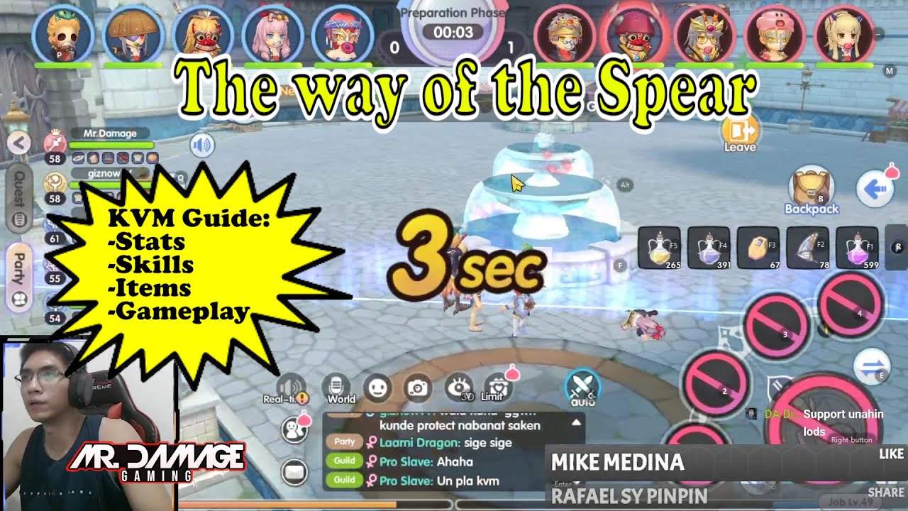 ROX - KVM Guide - F2P Spear Knight - Ragnarok X Next Generation - The way of the Spear