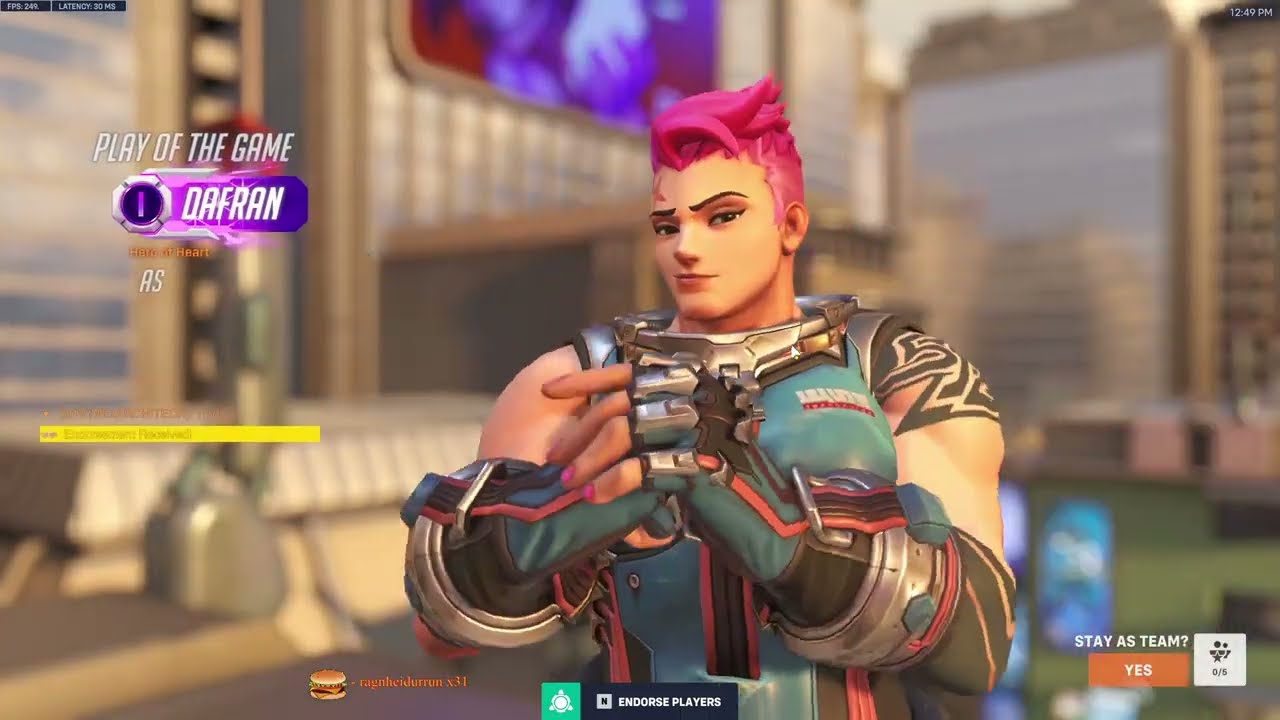 DOMINATING Ranked with ZARYA- Dafran! 27K DMG! OVERWATCH 2 GAMEPLAY SEASON 19