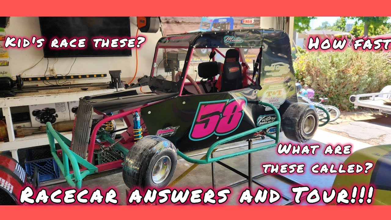 QUICK TOUR OF OUR MINI DWARF RACE CARS