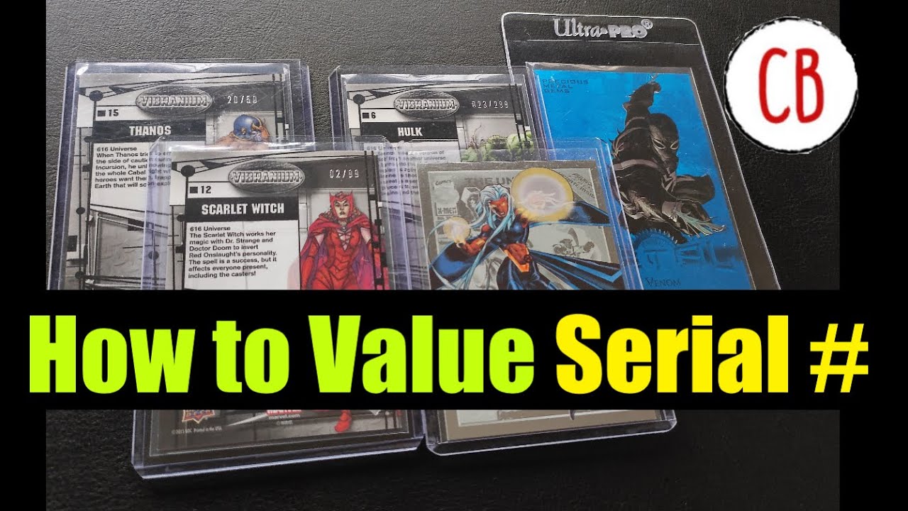 How do price multipliers work for serial numbered cards? | Marvel Card Investing |