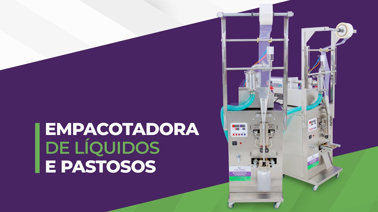 Empacotadora de Líquidos e Pastosos