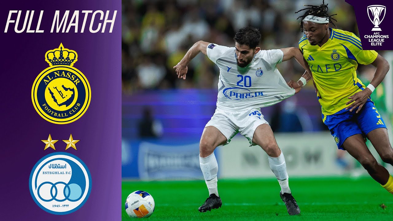 Al Nassr (KSA) vs. Esteghlal FC (IRN) | Full Match | AFC Champions League™ Elite