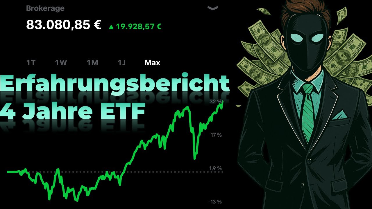 ERGEBNIS nach 4 Jahren ETF Sparplan (20.000&euro; Gewinn)