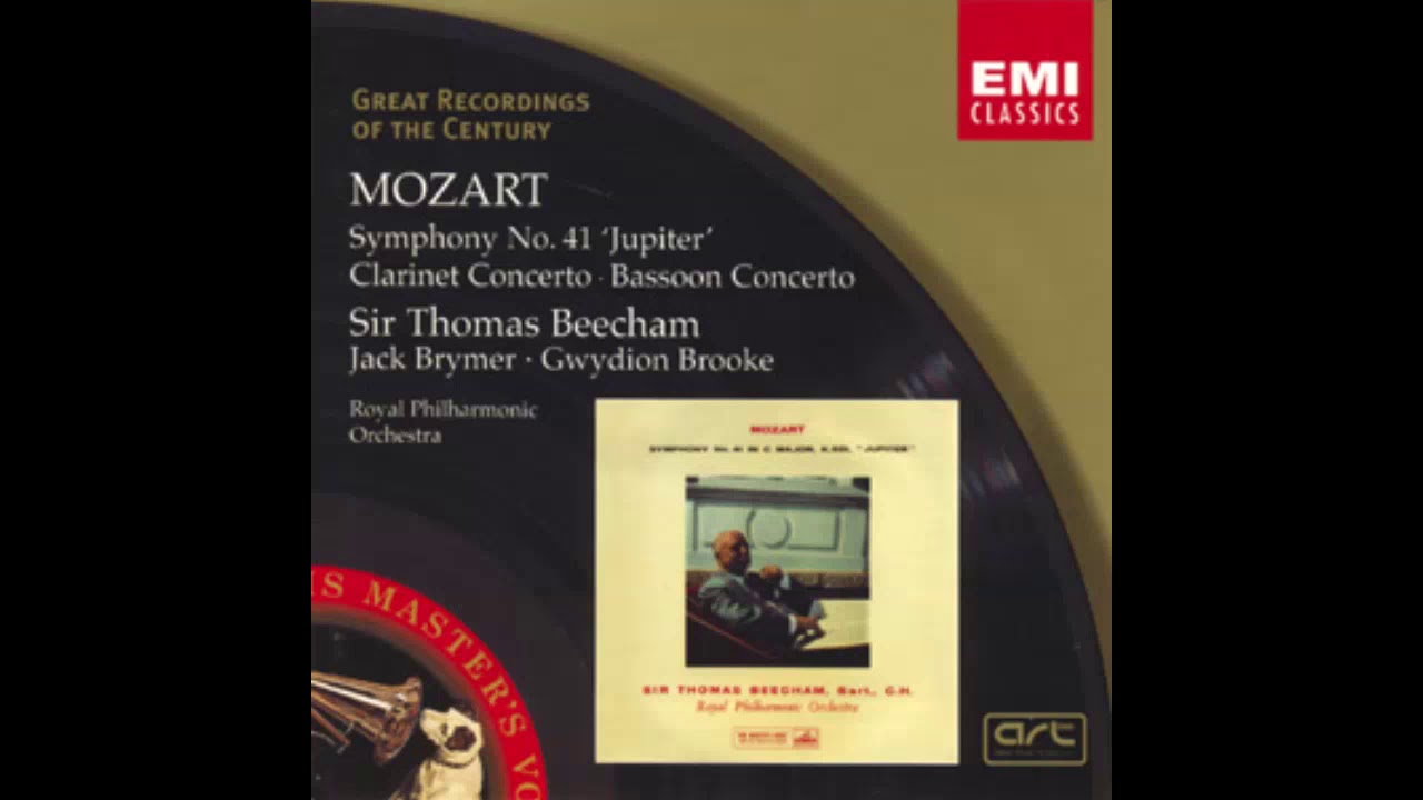 MOZART: Symphony No. 41 in C major KV 551 