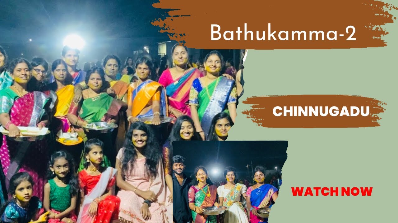 Bathukamma Part 2 | Rameshwarpally | Chinnugadu