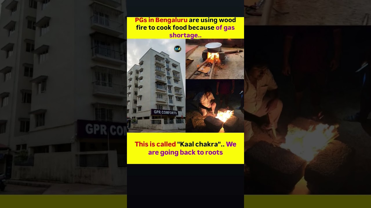 3 Star Hotel In Bengaluru Uses Wood To Cook Food Amid LPG Crisis #viral #news #shorts