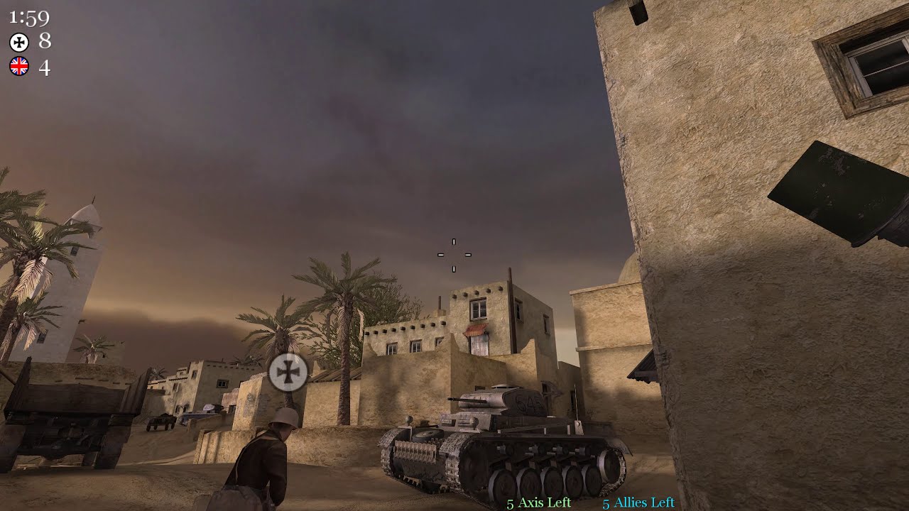 POV: tek9 [Davy] vs. Junk52 - Rumble at Playz - mp_matmata | Call of Duty 2 VOD