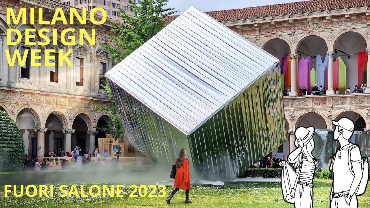 4K Неделя Дизайна Milano Design Week 2023: лучшее из Fuorisalone — часть 2