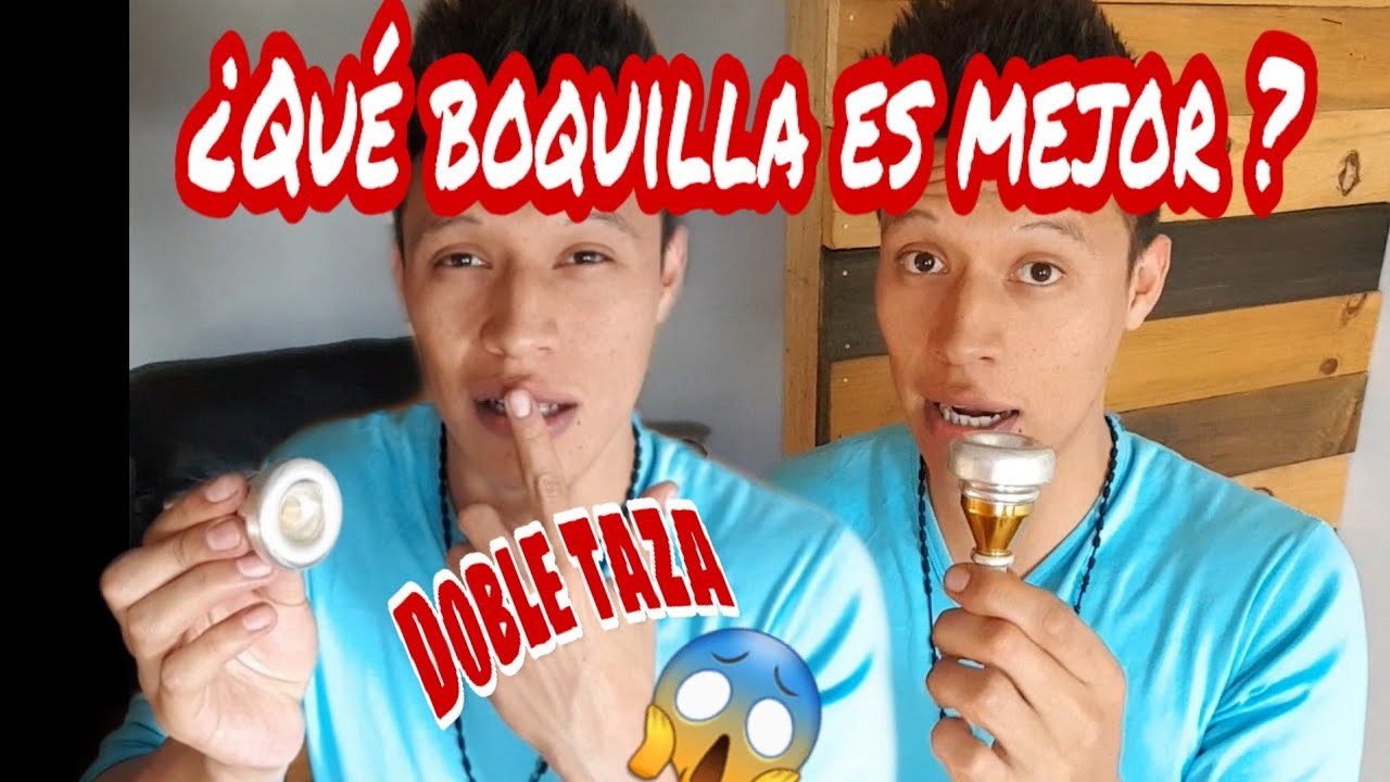 #MÚSICA: Diferencia entre Boquilla Normal y Boquilla Doble Taza | Diego Medina