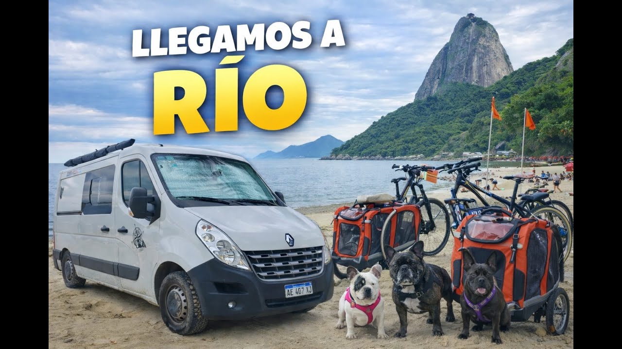 Llegamos a Rio de Janeiro en Motorhome/Urca, Copacabana, y el Pan de Azúcar  / Dejando Huellas