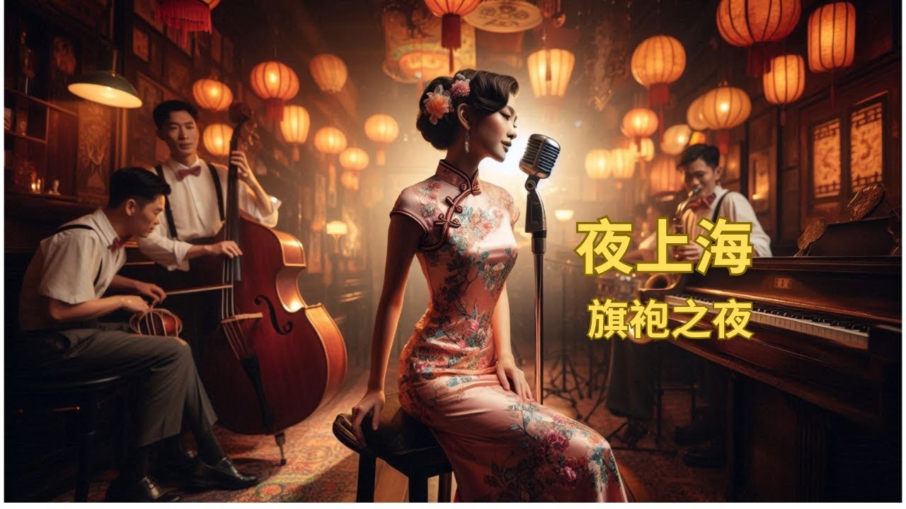 《夜上海 Jazz｜旗袍之夜》1940s–1950s Old Shanghai Jazz｜Vintage Chinese Jazz