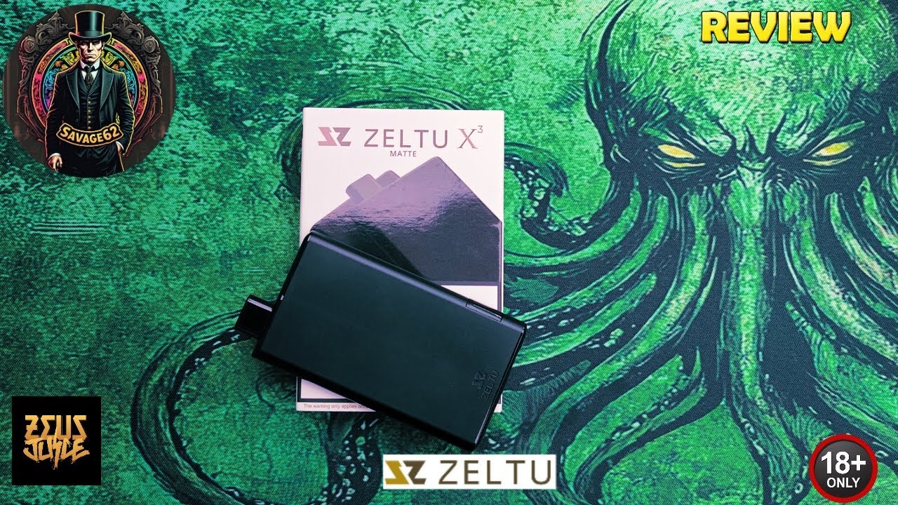 ZELTU X3 POD KIT REVIEW 🔞⚡ #podkitreview 