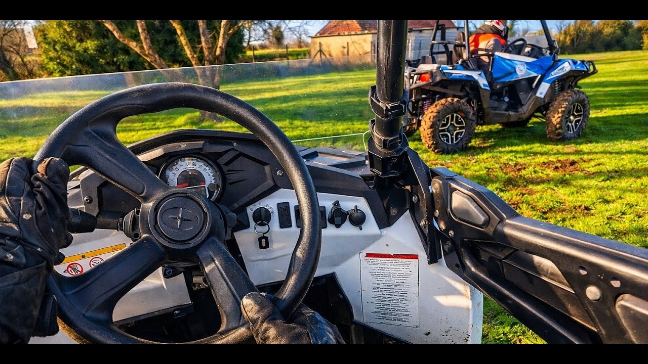 Première balade avec mon père ! POLARIS ACE 570