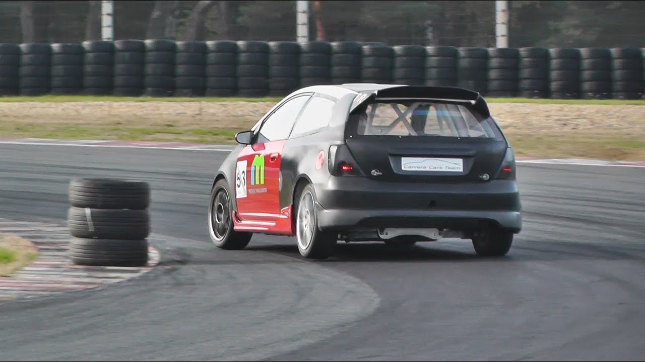 Bartosz Krysmann, Honda Civic | Tune4Race - IV SuperOES Tor Poznań - 26.10.2019