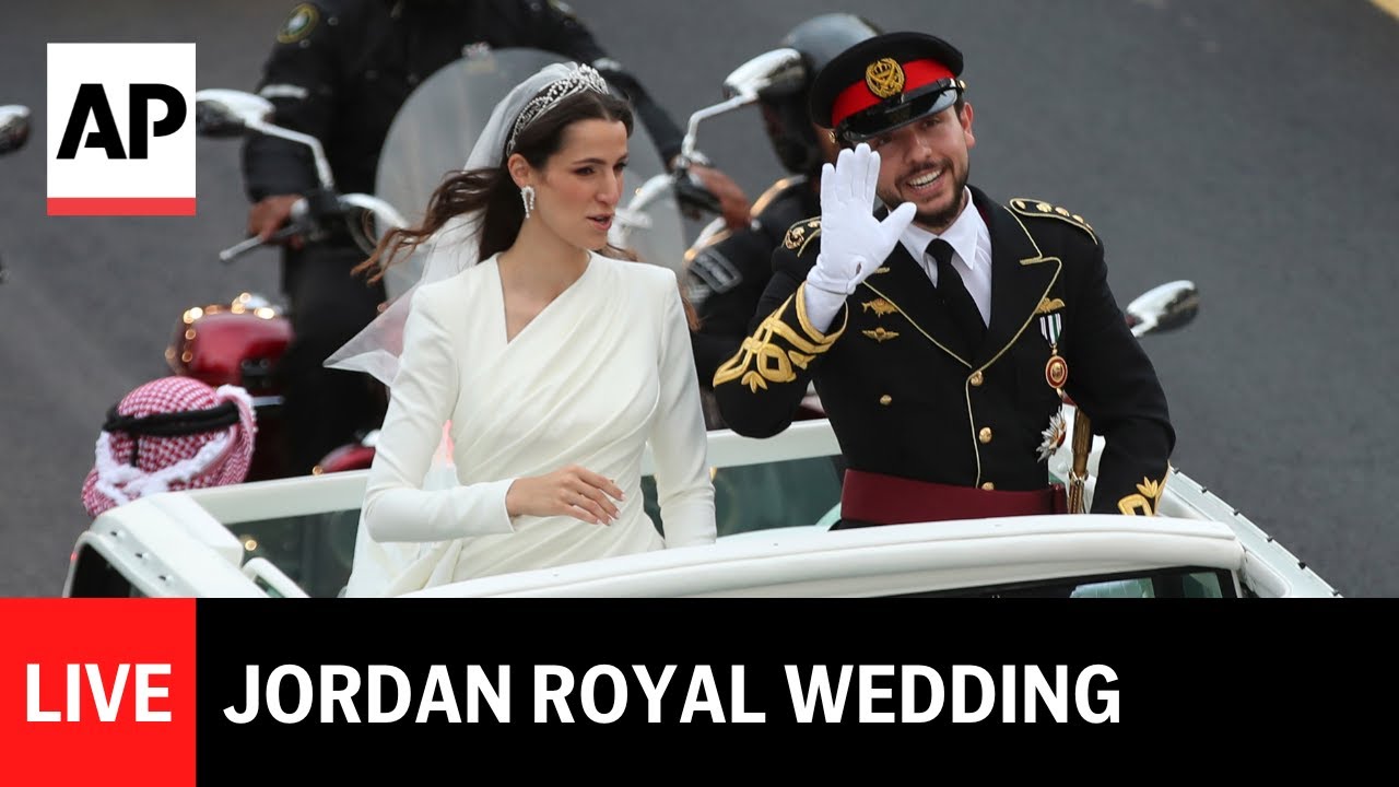 LIVE | Jordan royal wedding: Crown Prince Hussein marries Rajwa Alseif