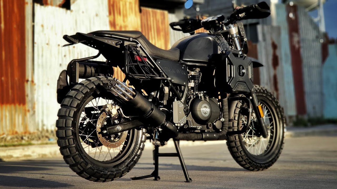 ROYAL ENFIELD HIMALAYAN “MAD MAX ” inspired | ZOMBIE APOCALYPSE | built by Iron Macchina Customs