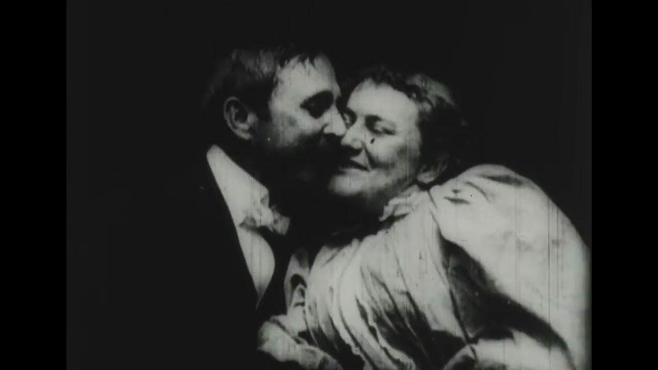 The Kiss | Silent Short Film (1896) | Thomas A. Edison, Inc.