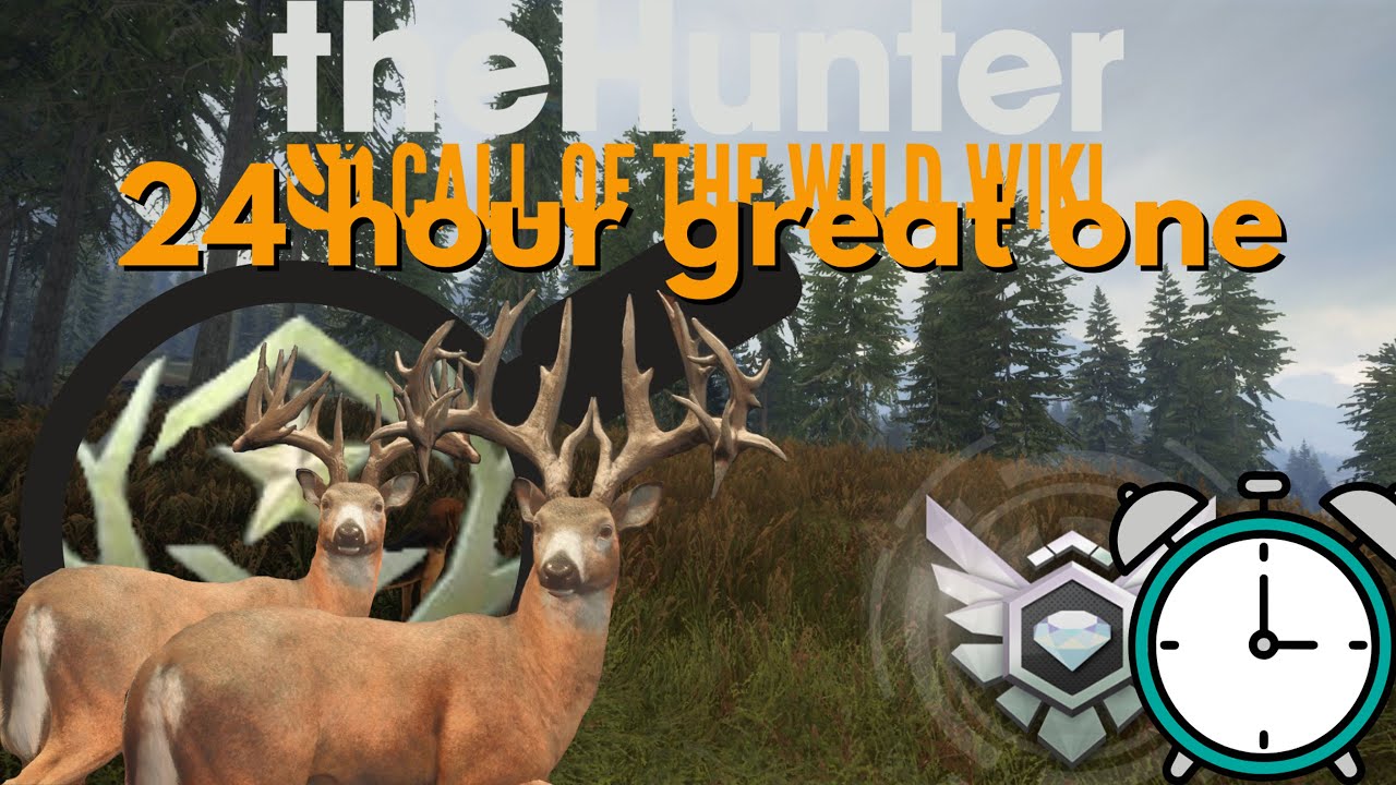 (24 Hour Great One Grind)-Whitetail Deer THE HUNTER CALL OF THE WILD