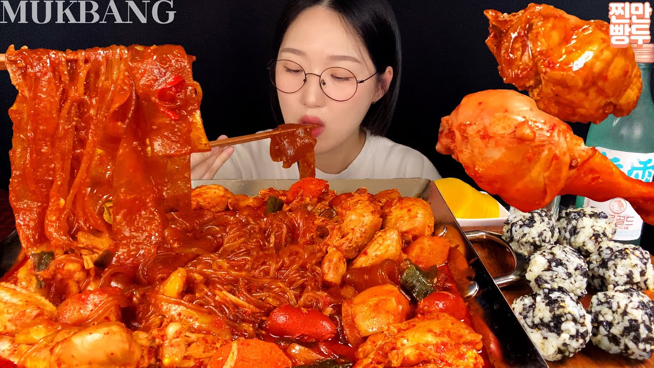 🔥Korean Spicy Braised Chicken | KOREANFOOD MUKBANG ASMR