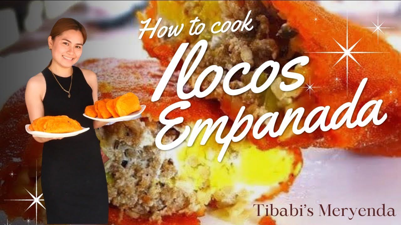 HOW TO MAKE ILOCOS EMPANADA (EASY STEPS) | Tibabi's Meryenda
