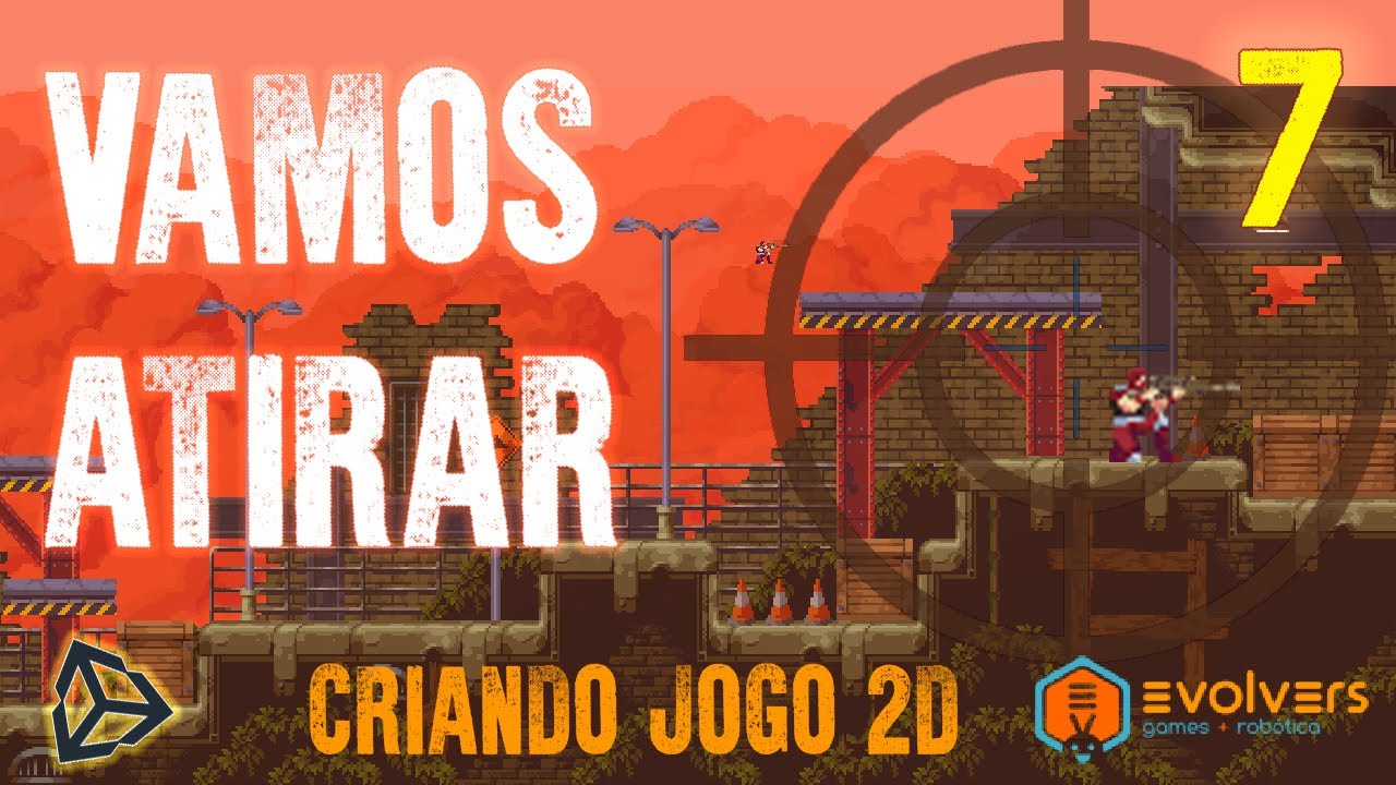 Criando jogo 2D unity [2020]  #7 - Criando o tiro