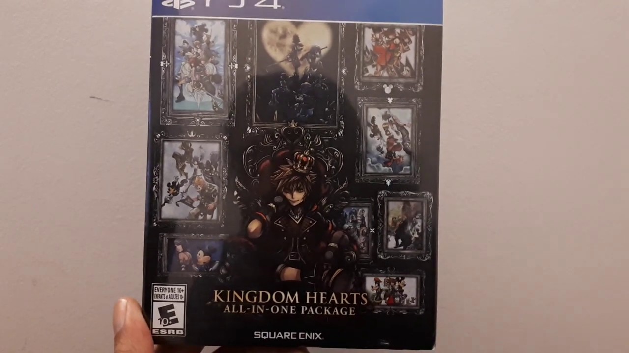 Unboxing (Abriendo) Kingdom Hearts All-In One Package