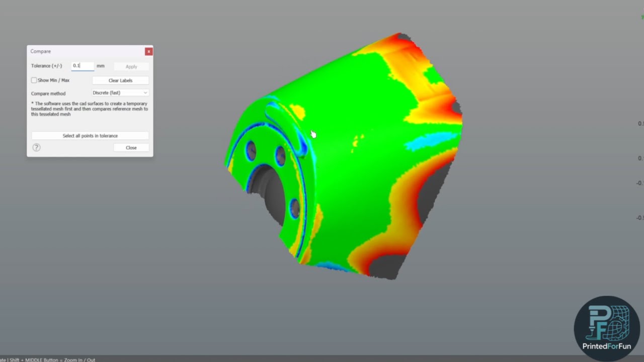 Reverse Engineering Workflow with Quicksurface for a MetroY Pro Lens Protector