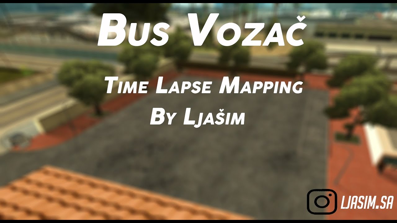 Mapanje Bus Vozača - Time Lapse Mapping