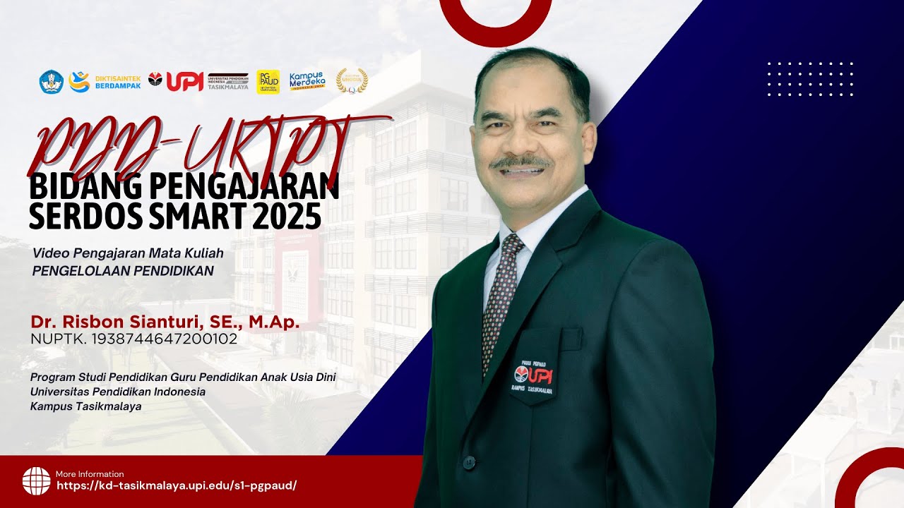 PDD-UKTPT BIDANG PENGAJARAN | SERDOS SMART 2025 | RISBON SIANTURI | UPI