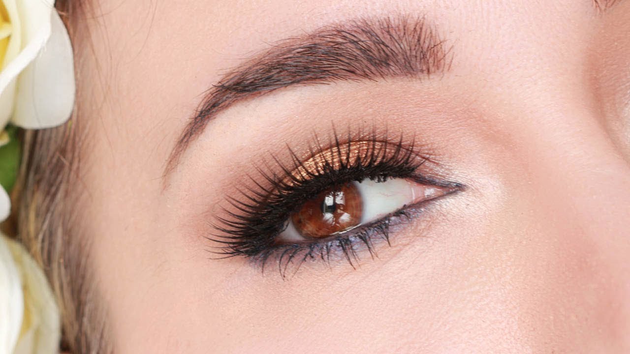 Trucco occhi marroni semplice e d'effetto tutorial |Trucco sera
