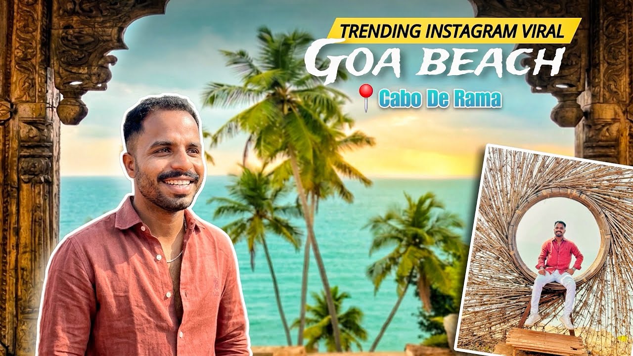 Trending Instagram Viral Beach | Cabo Be Rama Beach | Hidden Beach | Goa Tourist Places |Travel Vlog
