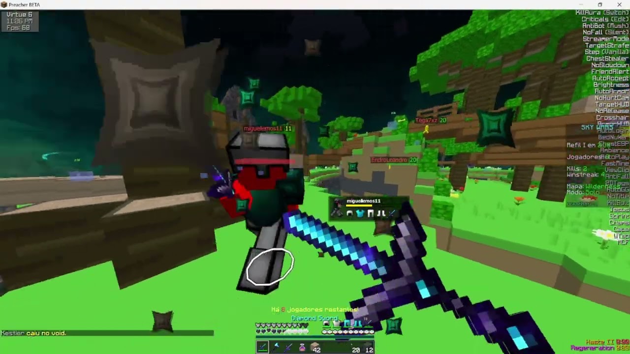 NEW Preacher update is insane on MushMc! - Hacking on MushMC with Preacher Beta (INSANE!)