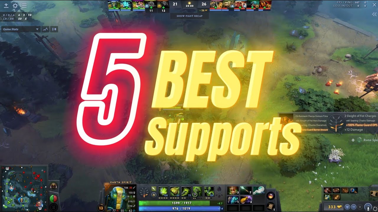 5 Best Supports of patch 7.36