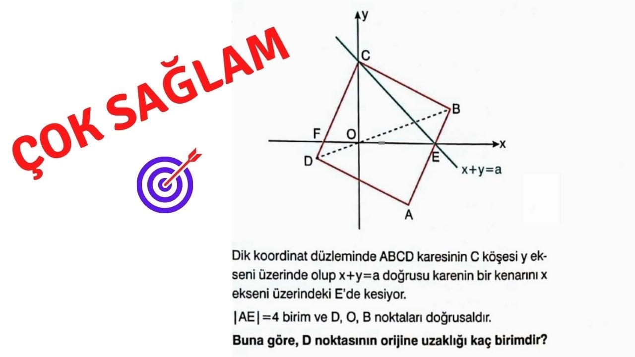 ZOR KARE SORUSU💪TAKTİKLE KOLAY🎯ÇÖZÜM 5 SANİYE