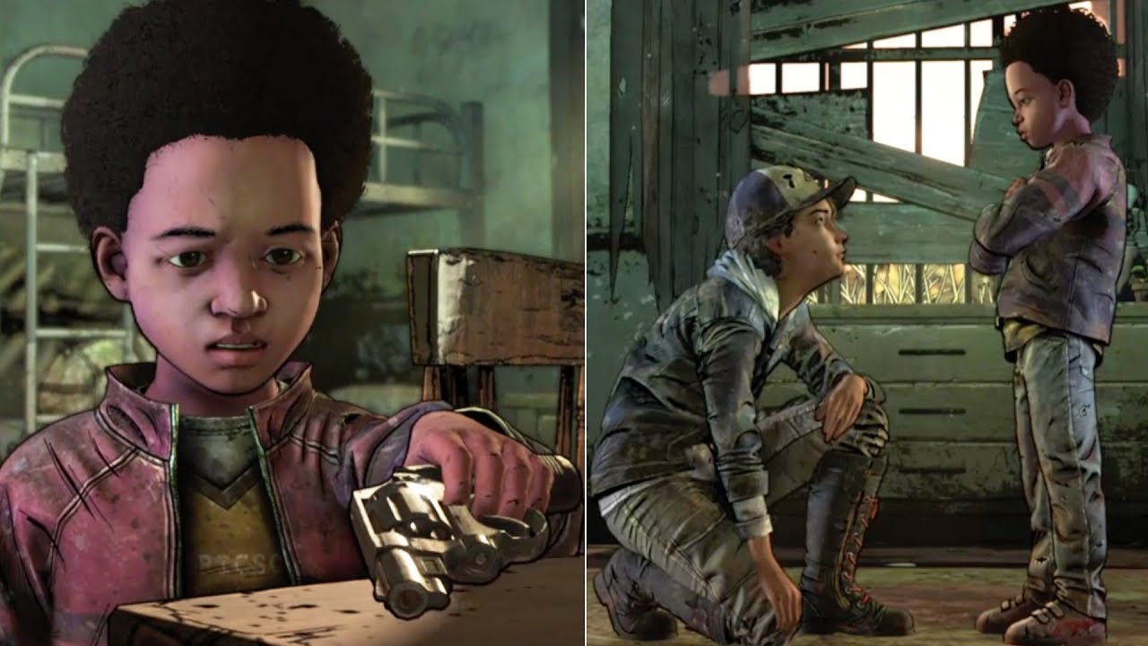 Clem Asks AJ to Shoot Her vs Runaway if She Gets Bit -All Choices- Walking Dead Final Season Ep3