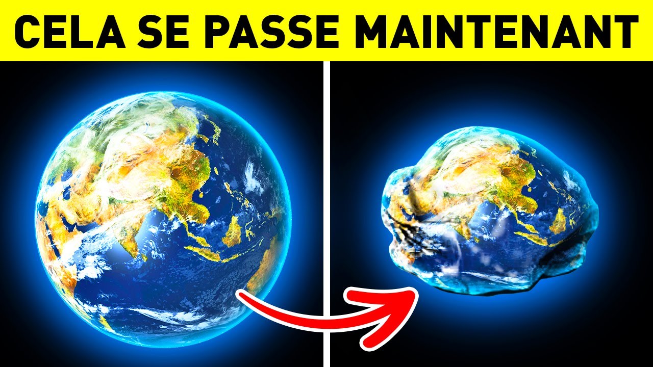 Quelque chose fait perdre à la Terre 50 000 tonnes de poids par an