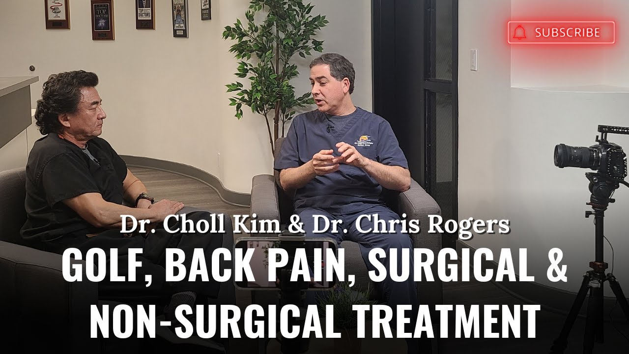 Golf, Back Pain, Surgical & Non-Surgical Treatment