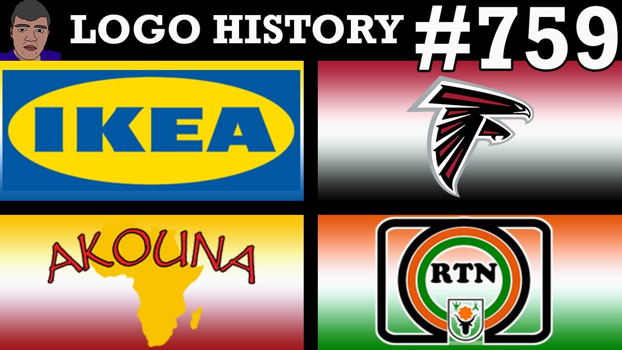 LOGO HISTORY #759 - IKEA, Akouna, Télé Sahel & Atlanta Falcons