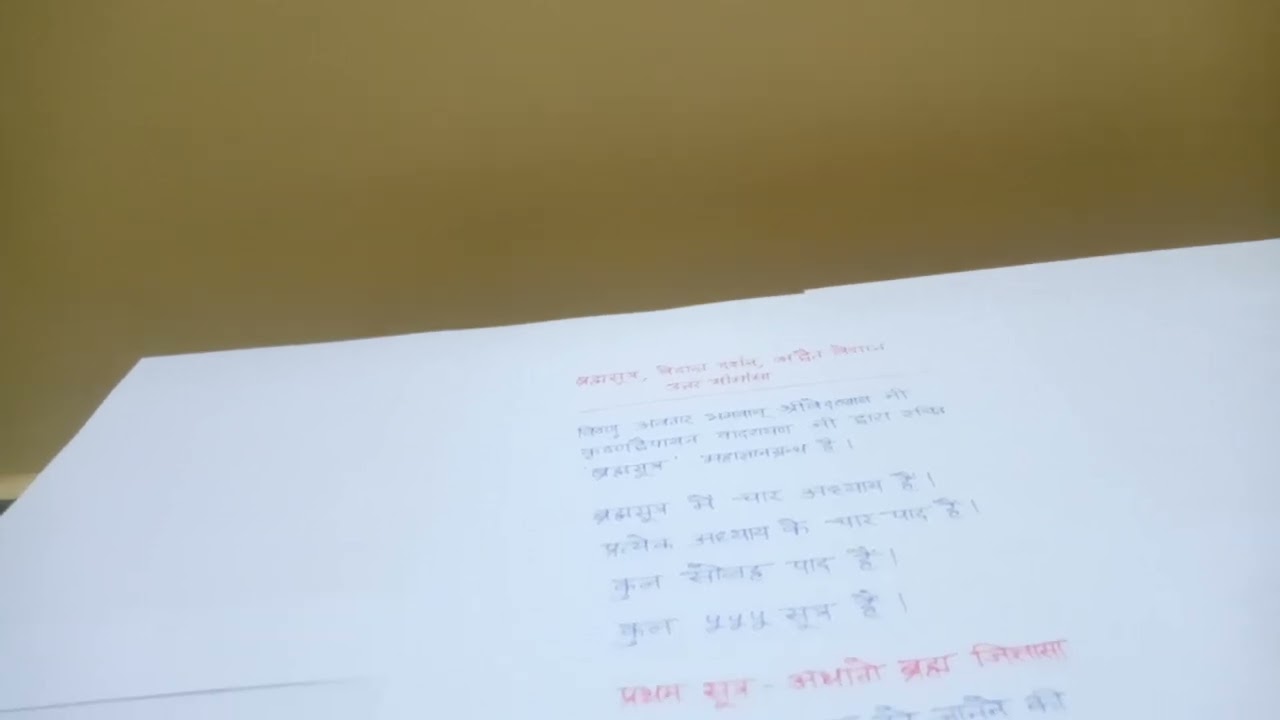 Brahmsutra 555 sutras