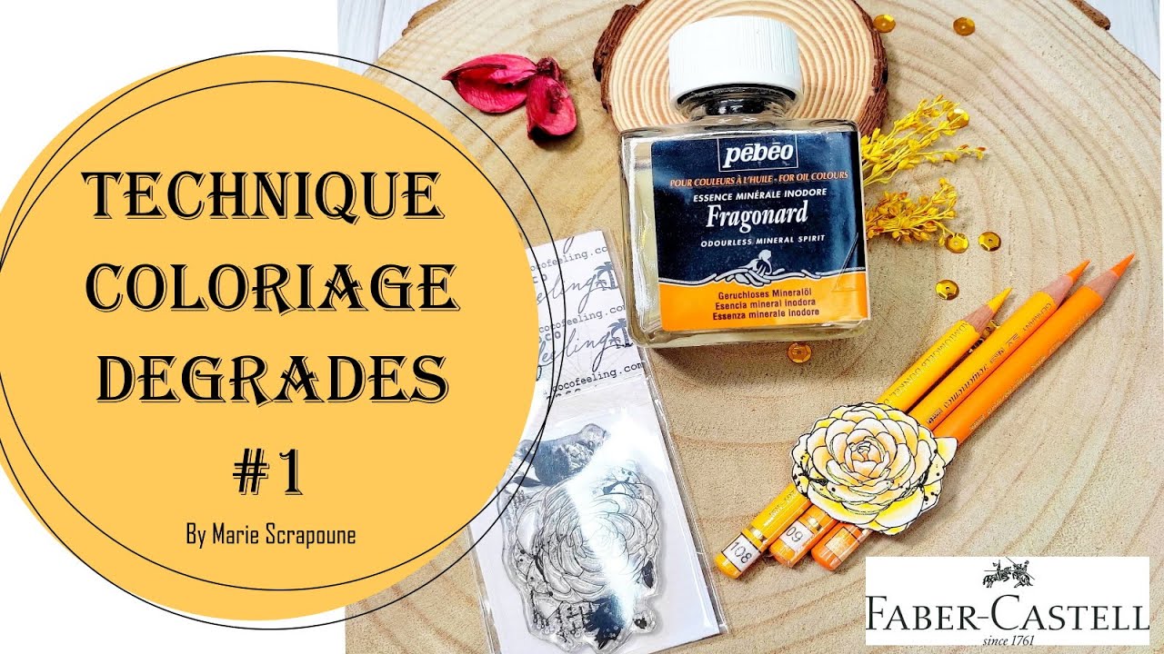Technique & astuce pour réussir les dégradés aux polychromos faber castell coloriage et colorisation