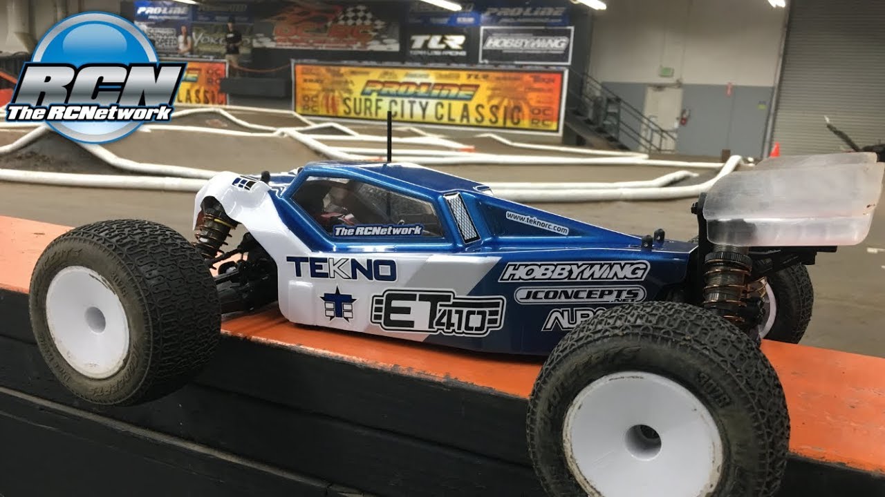 Tekno ET410 - Running Video at OCRC - 1/10th 4wd Truggy