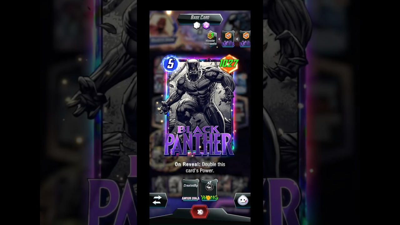 MOST POWERFUL WONG + PANTHER COMBO with ARNIM ZOLA + ODIN🔥🔥 | 