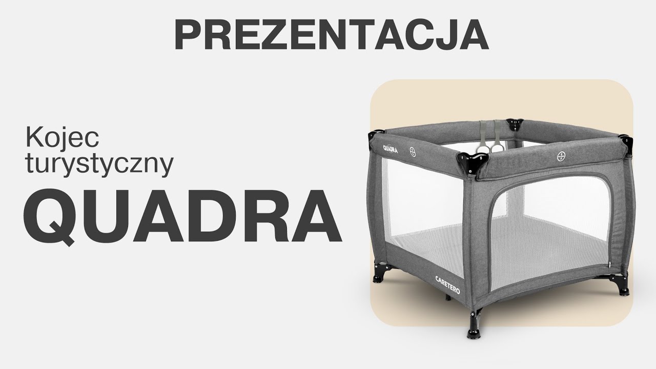 Caretero Quadra - Kojec turystyczny
