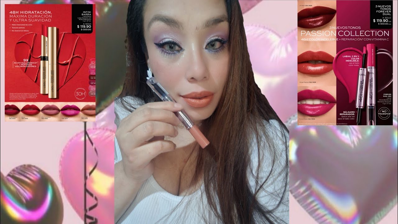 🎁Labiales infinity barra y Forever dual @saraiunboxingsymass2431 