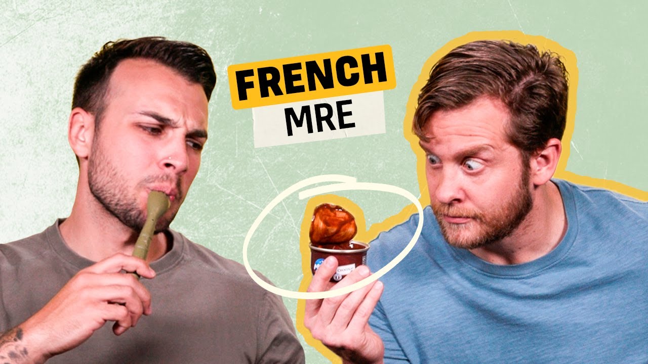 Spec Ops Eat Fancy French Army Rations - 
