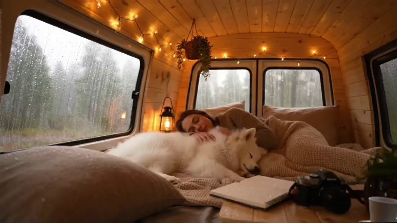 Perfect Rain Sounds For Sleeping - Sleep DEEP with Heavy Rain - Relax & Fall Asleep FAST