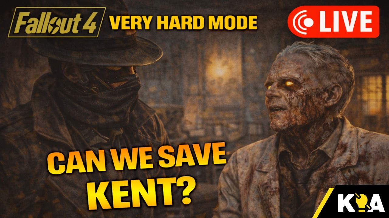 🔥 Kent Died on Very Hard Mode… Can We Fix This? | Fallout 4 LIVE –  LS19🔥